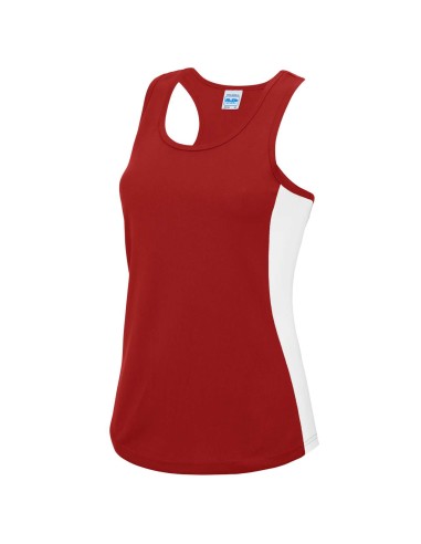 A-JC016-WOMEN'S COOL CONTRAST VEST